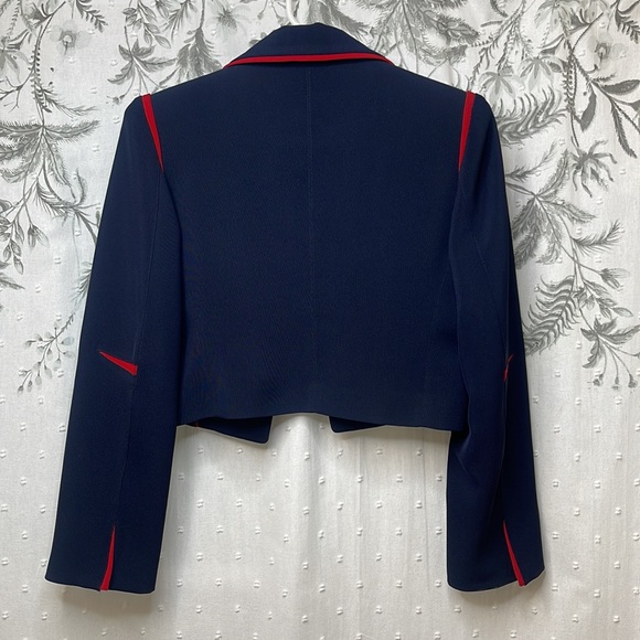 Vintage 2 piece dress blouse and jacket - Picture 7 of 7